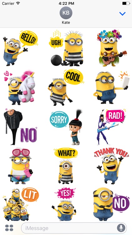 Despicable Me 3 Stickers by Universal Studios Interactive