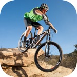Mountain Bicycle Rider  Mountain Hill Challenge