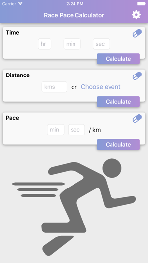 Race Pace Calculator