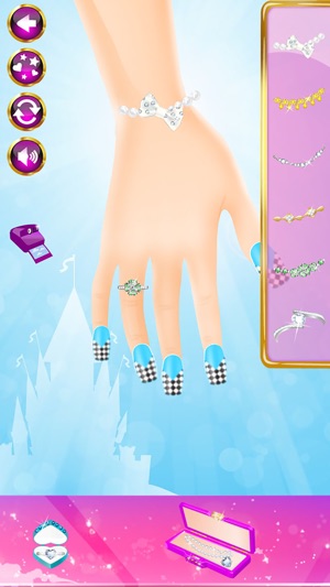 Princess Nail Spa - Girls Salon and Makeover Games(圖4)-速報App