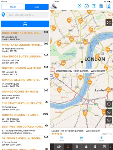 ViaMichelin GPS, Route Planner screenshot 3