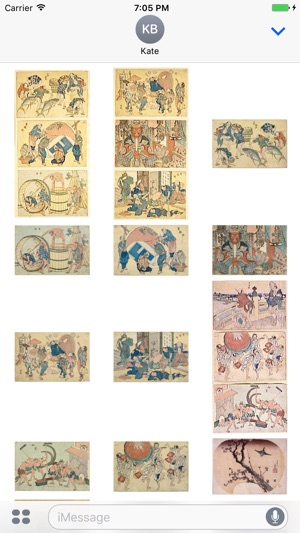 Hokusai Artworks Stickers(圖2)-速報App