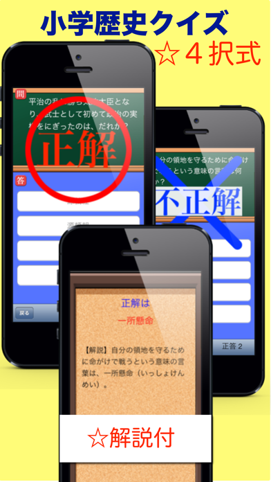 小学歴史クイズ Iphoneアプリ Applion