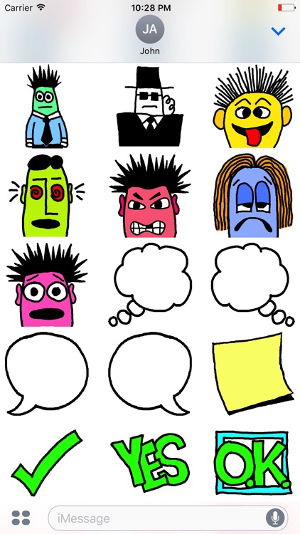 Serious Office Stickers