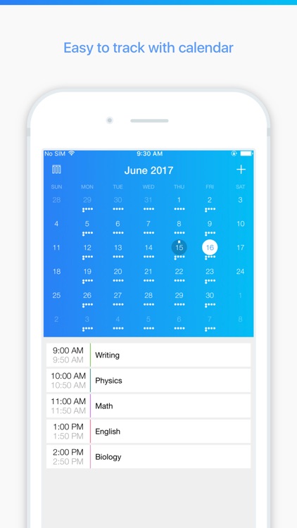 Pocket Schedule - Class Schedule, Homework Planner