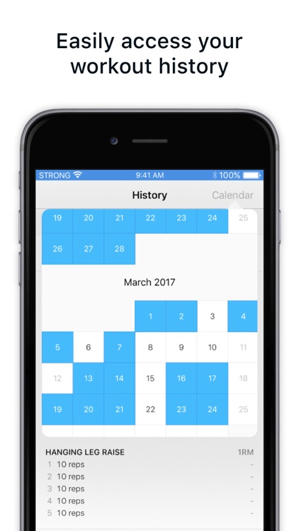Strong Workout Tracker: Gym Log, Exercise Journal screenshot-4