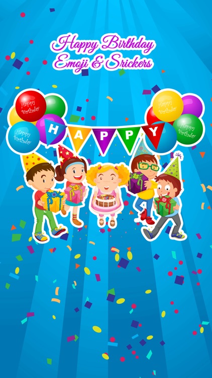 Happy Birthday Emoji and Stickers