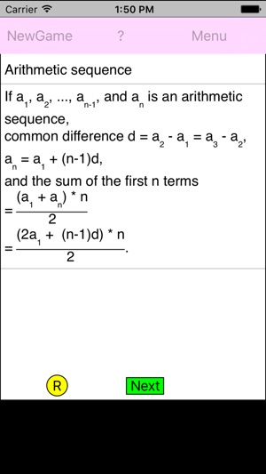 Graduate Sequence and Set Practice