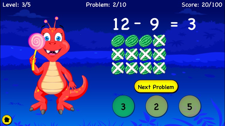 Subtraction For Kids - 1st & 2nd Grade Basic Math