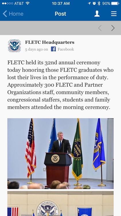 FLETC Mobile App screenshot-3