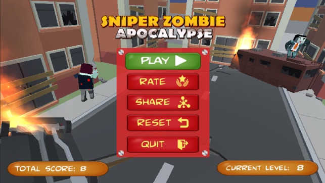 Sniper Zombie Apocalypse (Pixel Shooter)