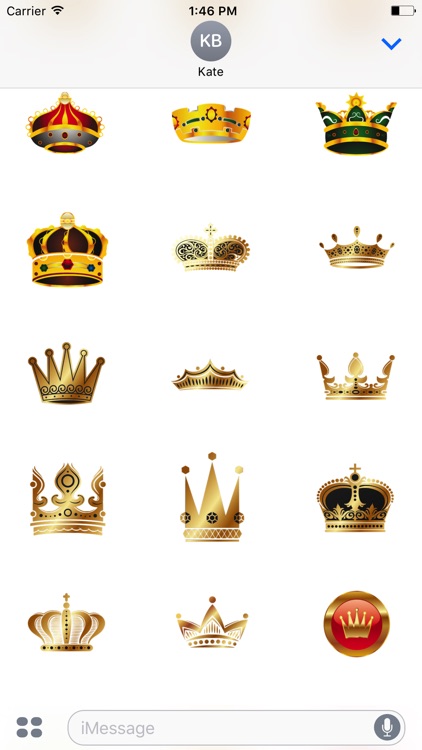 Crown Stickers