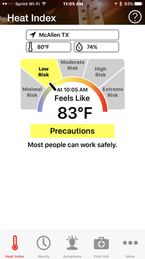 OSHA-NIOSH Heat Safety Tool(圖1)-速報App