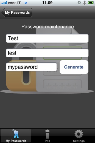 IPassword Manager screenshot 2