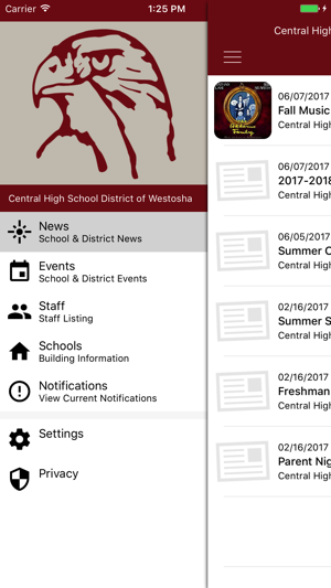 Central High School District of Westosha(圖1)-速報App