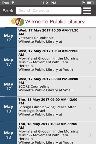 Wilmette Public Library screenshot 4