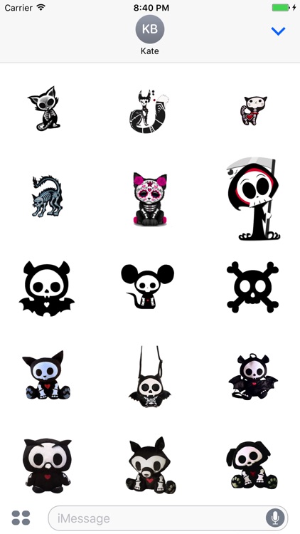 SkeletonMojis - Skeleton Emojis And Stickers