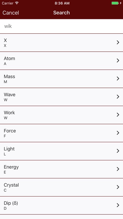 The Classical Physics App: A Complete Dictionary screenshot-3