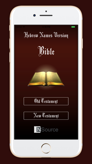 Hebrew Names Version Bible - American Standard(圖1)-速報App