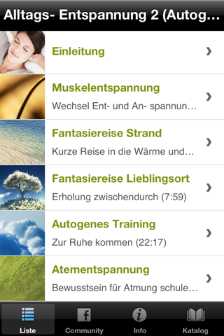 Alltags-Entspannung 2 - Autogenes Training screenshot 3