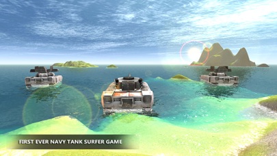US Navy Tank Water Surfing 3D screenshot 3