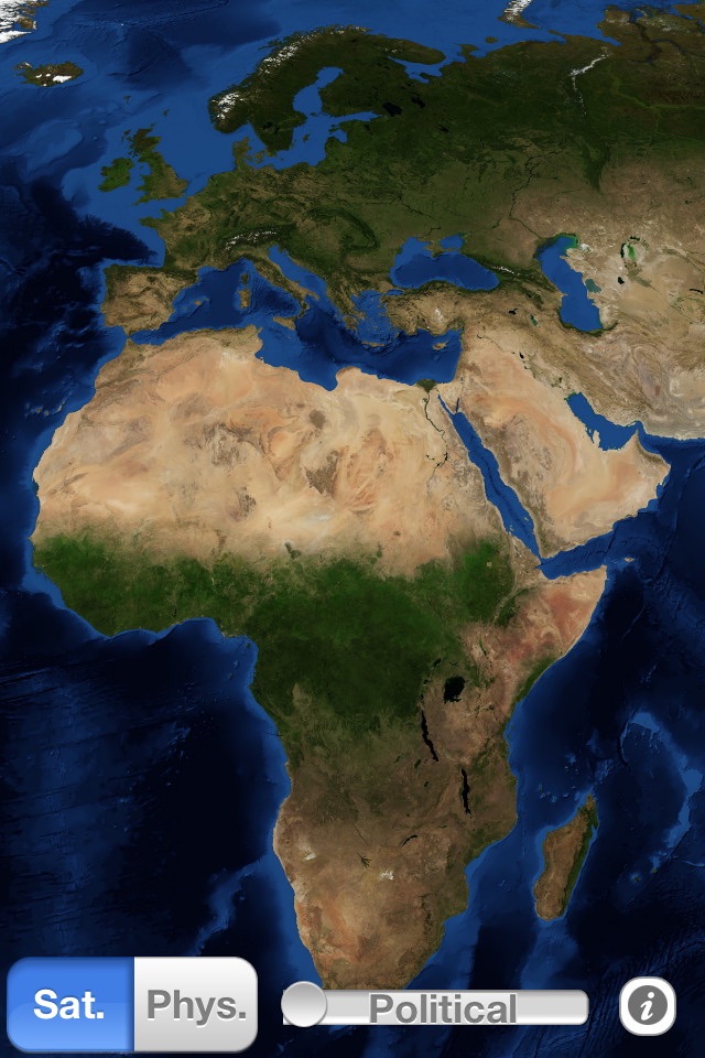 World Map Explorer screenshot 2