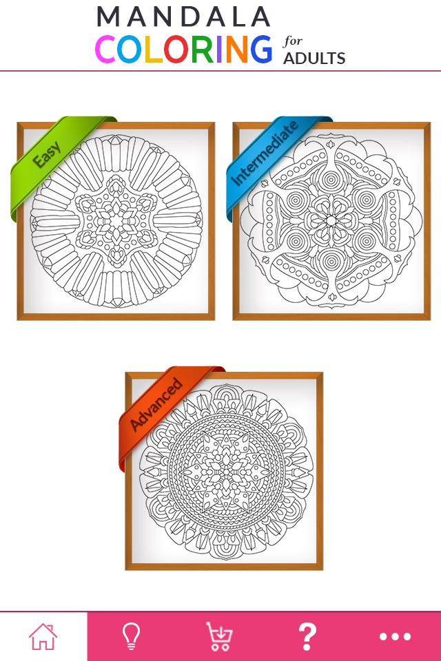 Mandala Coloring - For Adults screenshot 4
