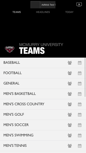 McMurry University War Hawks(圖2)-速報App