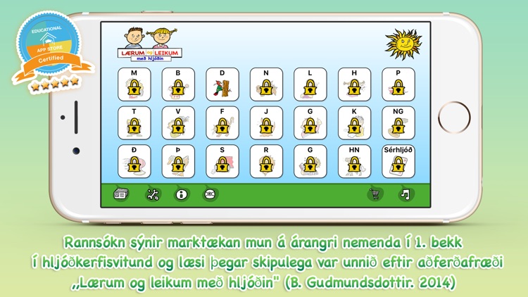 Lærum og leikum með hljóðin -D screenshot-0