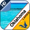 Oklahoma lake GPS offline nautical fishing charts