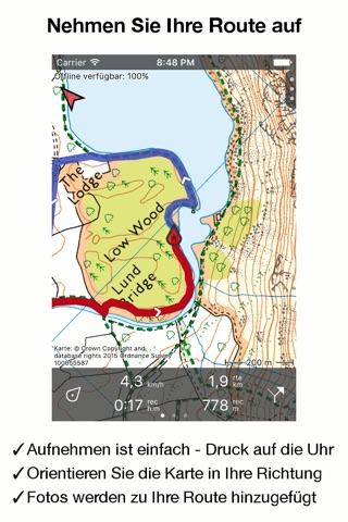 Topo GPS Great Britain screenshot 4