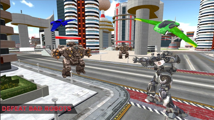 Super Robot War Machine: Laser Shooting Games screenshot-3