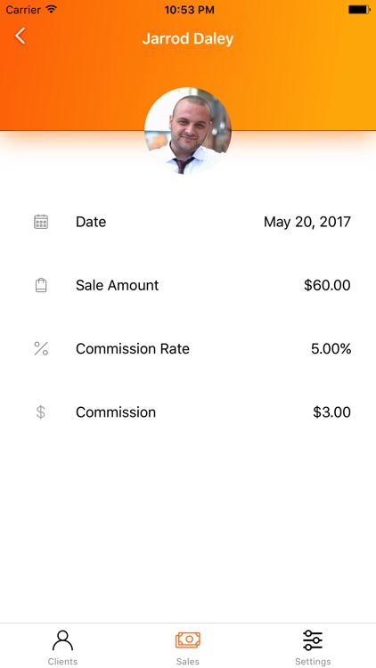 SellOn: Commission and Sales Tracker