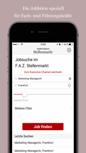 F.A.Z. Stellenmarkt – Ihre App für die Jobsuche(圖1)-速報App