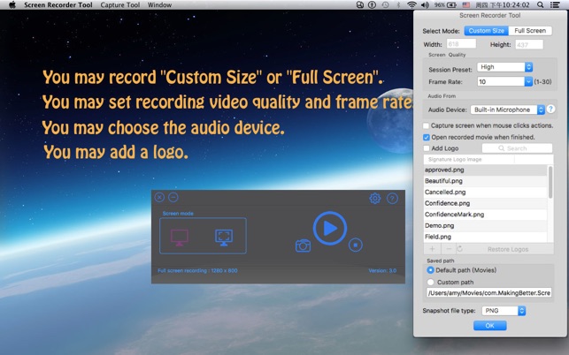 Screen Recorder Tool