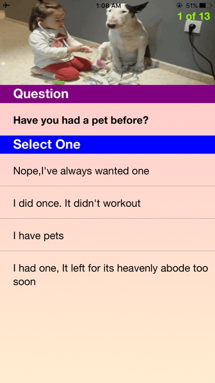 Planning a Pet