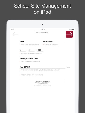 CONCIERGEpad · Cobb screenshot 2