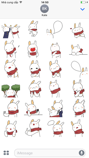 Big Rabbit - Animated Stickers And Emoticons(圖2)-速報App