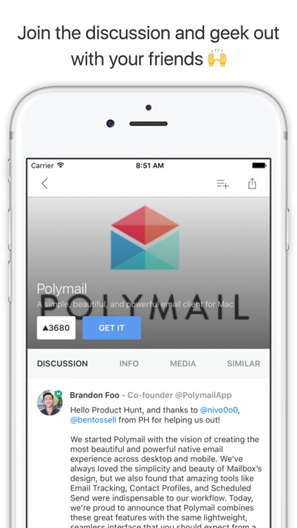 Product Hunt - the best new products, every day screenshot-3