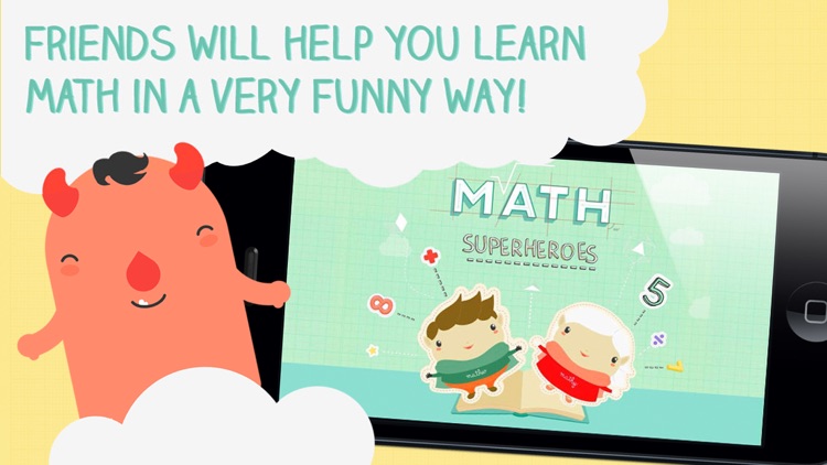 Math Superheroes - Learn math while having fun