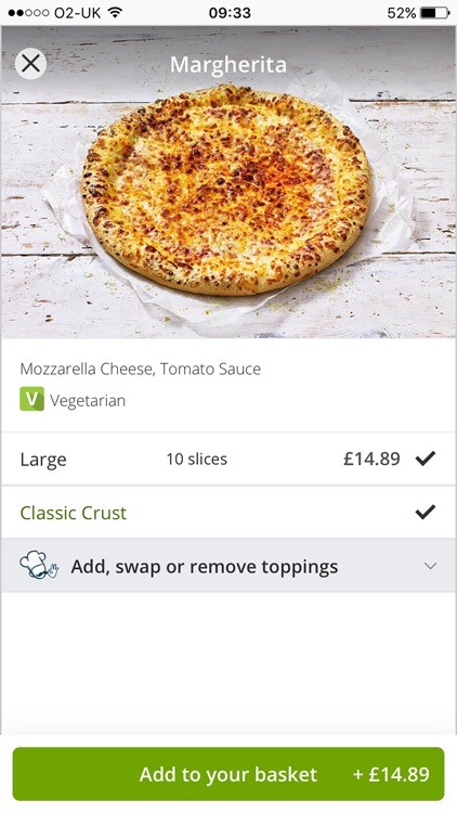 Pizza Hut UK - order pizza delivery and takeaway screenshot-3