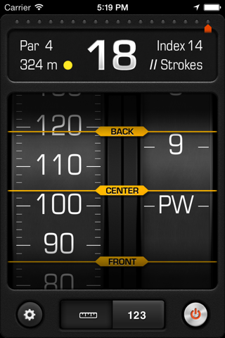 Tigerline - Golf GPS Watch Rangefinder screenshot 2