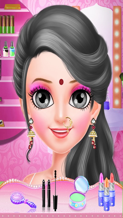 Indian Doll Makeup Salon screenshot-3