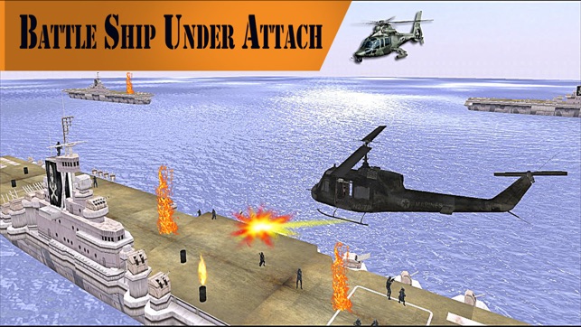 Modern Gunship Battle : Navy Warfare Str