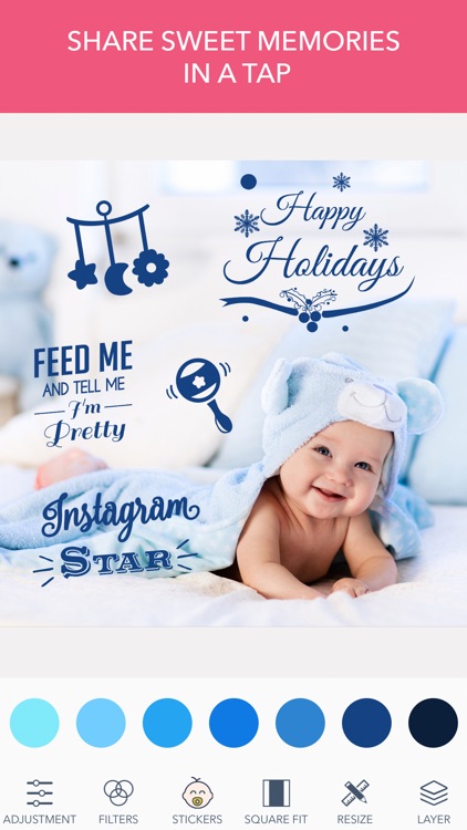 Baby PicPoc - Pregnancy & Baby Milestone Photos screenshot-4