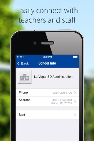 La Vega ISD screenshot 2