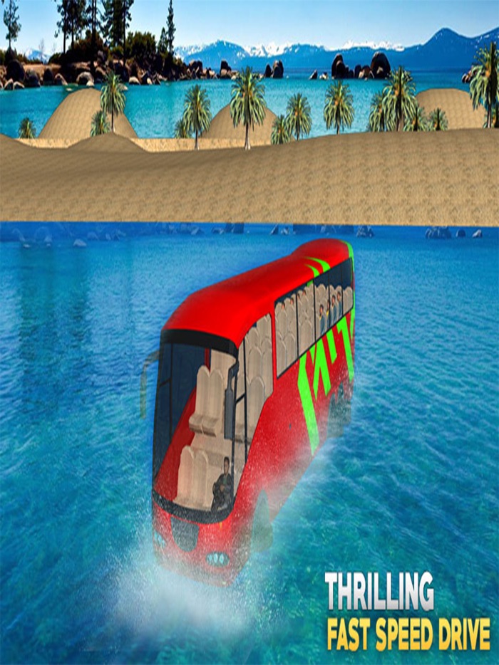 Water Surfer Floating Bus 3D