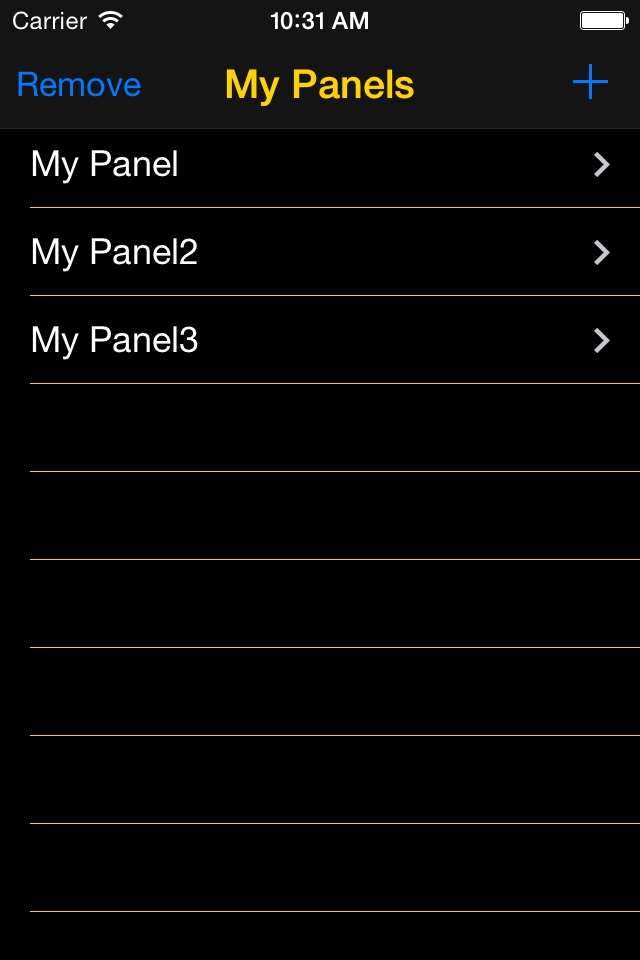 Yale GSM Control screenshot 2