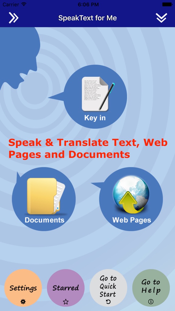 【图】SpeakText for Me Lite(截图1)