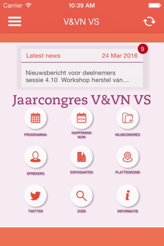 Jaarcongres V&VN VS screenshot 3